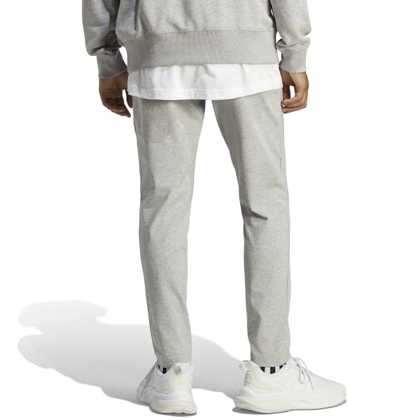 ADIDAS Men's Essentials Single Jersey Tapered Open Hem Pants 5 ADIDAS Men's Essentials Single Jersey Tapered Open Hem Pants - Image 3
