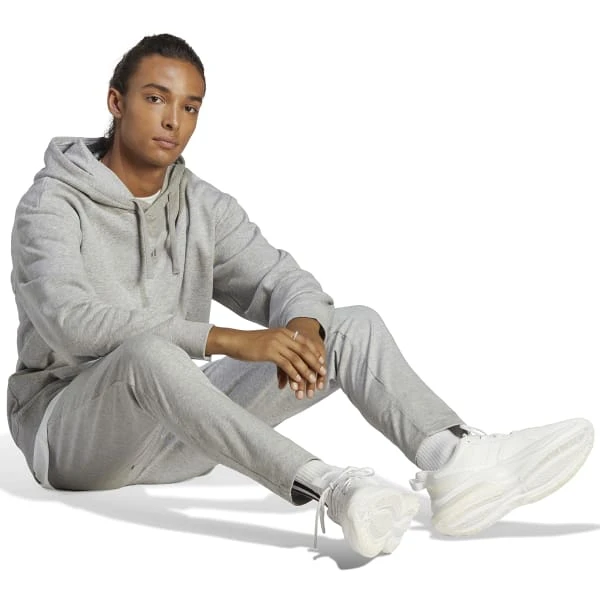 ADIDAS Men's Essentials Single Jersey Tapered Open Hem Pants 8 ADIDAS Men's Essentials Single Jersey Tapered Open Hem Pants - Image 6