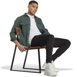 ADIDAS Men's Essentials Tapered Badge Of Sports Pants -trucker hat shop 2084554 001 alt5