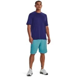 UNDER ARMOUR Men's UA Tech Vent Short-Sleeve Tee -trucker hat shop 2084637 405 alt5