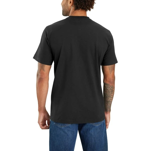 CARHARTT Men's Relaxed Fit Heavyweight Short-Sleeve Tee 6 CARHARTT Men's Relaxed Fit Heavyweight Short-Sleeve Tee - Image 4