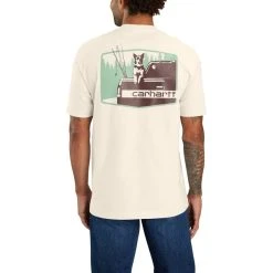 CARHARTT Men's Loose Fit Heavyweight Short-Sleeve Pocket Tee -trucker hat shop 2085006 103 alt3