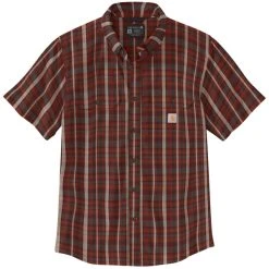 CARHARTT Men's Loose Fit Midweight Short-Sleeve Shirt