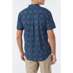 O'NEILL Men's Oasis ECO Modern Short-Sleeve Shirt -trucker hat shop 2085098 402 alt3