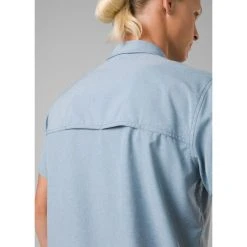 PRANA Men's Lost Sol Short-Sleeve Shirt -trucker hat shop 2085113 405 alt4