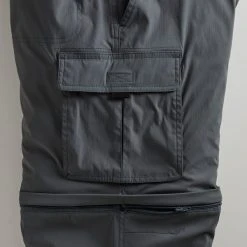 Eastern Mountain Sports EMS Men's Cargo EcoFlex Zip-Off Pants -trucker hat shop 2085538 003 alt12