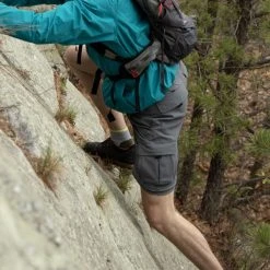 Eastern Mountain Sports EMS Men's Cargo EcoFlex Zip-Off Pants -trucker hat shop 2085538 003 alt16