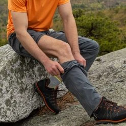 Eastern Mountain Sports EMS Men's Cargo EcoFlex Zip-Off Pants -trucker hat shop 2085538 003 alt17