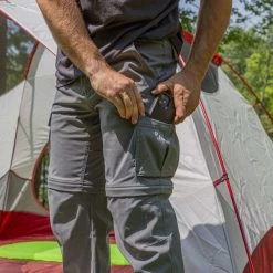 Eastern Mountain Sports EMS Men's Cargo EcoFlex Zip-Off Pants -trucker hat shop 2085538 003 alt18