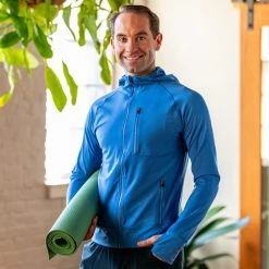 Eastern Mountain Sports EMS Men's Sat Nam Full-Zip Hoodie -trucker hat shop 2085541 403 alt5