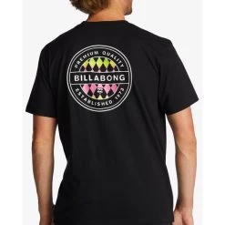 BILLABONG Young Men's Rotor Short-Sleeve Tee -trucker hat shop 2085665 001 alt5