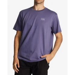 BILLABONG Young Men's Stacked Arch Short-Sleeve Tee -trucker hat shop 2085668 504 alt2