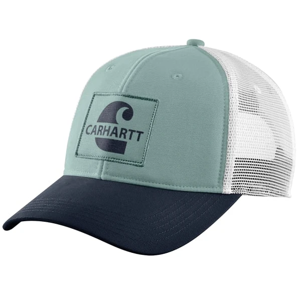 CARHARTT Men's Rugged Flex Mesh-Back Logo Patch Cap 3 CARHARTT Men's Rugged Flex Mesh-Back Logo Patch Cap