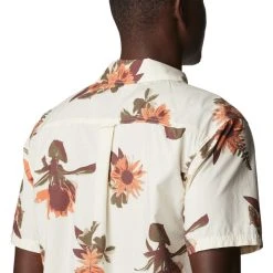 COLUMBIA Men's Pine Canyon Short Sleeve Shirt -trucker hat shop 2085687 102 alt4