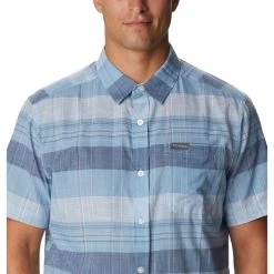 COLUMBIA Men's Rapid Rivers Short-Sleeve Shirt -trucker hat shop 2085688 407 alt4