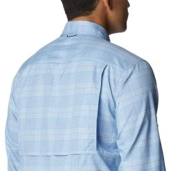 COLUMBIA Men's Silver Ridge Utility Long-Sleeve Shirt -trucker hat shop 2085690 407 alt5