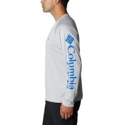 COLUMBIA Men’s PFG Terminal Tackle Long-Sleeve Shirt -trucker hat shop 2085693 004 alt2