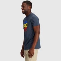 OUTDOOR RESEARCH Men's OR Sunset Logo Short-Sleeve Graphic Tee -trucker hat shop 2085985 402 alt2