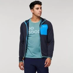 COTOPAXI Men's Otero Fleece Full-Zip Hooded Jacket -trucker hat shop 2086024 004 alt05