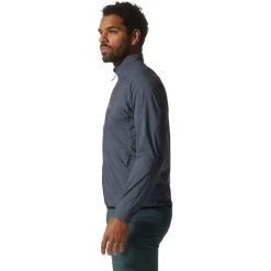 MOUNTAIN HARDWEAR Men's Kor AirShell Full-Zip Jacket -trucker hat shop 2086155 405 alt2