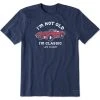 LIFE IS GOOD Men's Old Sports Car Short-Sleeve Tee