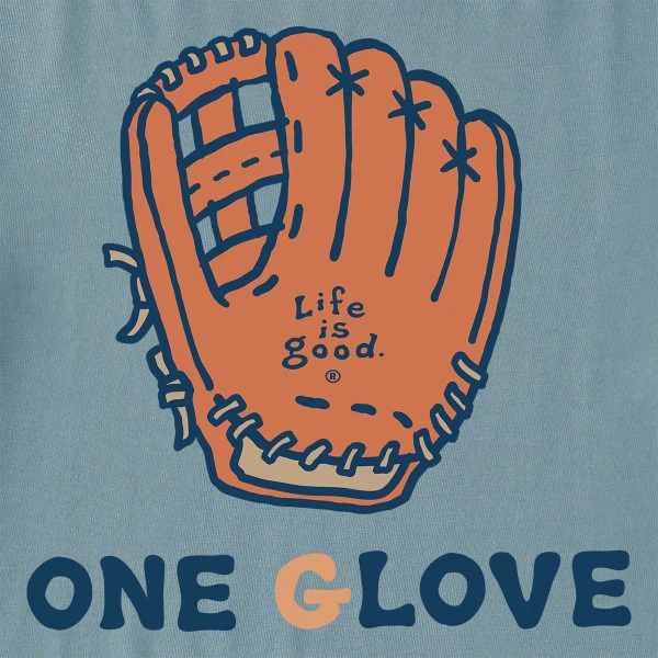 LIFE IS GOOD Men's One Glove Crusher-Lite Short-Sleeve Tee 4 LIFE IS GOOD Men's One Glove Crusher-Lite Short-Sleeve Tee - Image 2