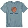 LIFE IS GOOD Men's One Glove Crusher-Lite Short-Sleeve Tee -trucker hat shop 2086338 401 main