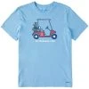 LIFE IS GOOD Men's Weekend Golf Crusher Tee -trucker hat shop 2086345 406 main