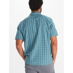 MARMOT Men's Eldridge Novelty Classic Short-Sleeve Shirt -trucker hat shop 2086408 460 alt1