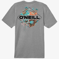 O'NEILL Young Men's In Bloom Short-Sleeve Tee -trucker hat shop 2086671 006 alt1