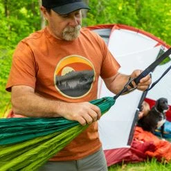 Eastern Mountain Sports EMS Men's Vista Patch Short-Sleeve Graphic Tee -trucker hat shop 2086705 801 alt2