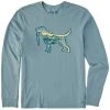 LIFE IS GOOD Men's Dogscape Long-Sleeve Tee -trucker hat shop 2087627 401 main