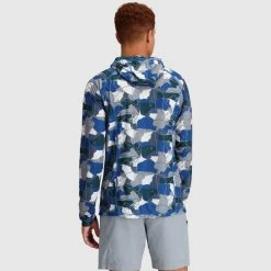 OUTDOOR RESEARCH Men's Echo Printed Hoodie -trucker hat shop 2088061 441 alt2
