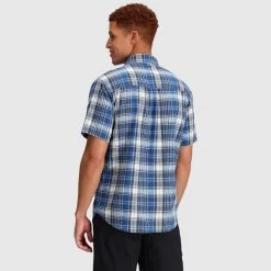 OUTDOOR RESEARCH Men's Weisse Plaid Shirt -trucker hat shop 2088068 408 alt2