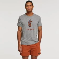 COTOPAXI Men's Altitude Llama Organic Short-Sleeve Graphic Tee -trucker hat shop 2088328 004 alt2