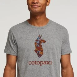 COTOPAXI Men's Altitude Llama Organic Short-Sleeve Graphic Tee -trucker hat shop 2088328 004 alt5