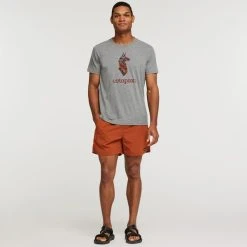 COTOPAXI Men's Altitude Llama Organic Short-Sleeve Graphic Tee -trucker hat shop 2088328 004 alt6