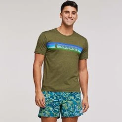 COTOPAXI Men's On The Horizon Short-Sleeve Tee -trucker hat shop 2088330 302 alt2