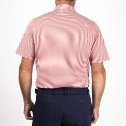 KJUS Men's Lee Stripe Short-Sleeve Polo -trucker hat shop 2088759 612 alt1