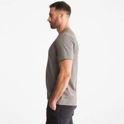 TIMBERLAND PRO Men's Base Plate Windmill Short-Sleeve Graphic Tee -trucker hat shop 2089595 004 alt2