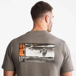 TIMBERLAND PRO Men's Base Plate Windmill Short-Sleeve Graphic Tee -trucker hat shop 2089595 004 alt4