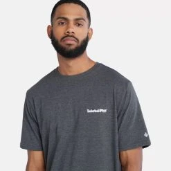 TIMBERLAND PRO Men's Base Plate Corner Office Short-Sleeve Graphic Tee -trucker hat shop 2089597 004 alt3